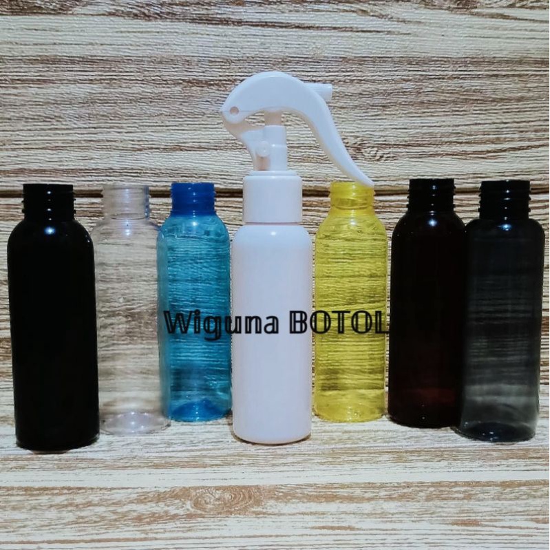 Botol Spray Triger 100ml / Botol 100ml Tutup Spray Triger Putih