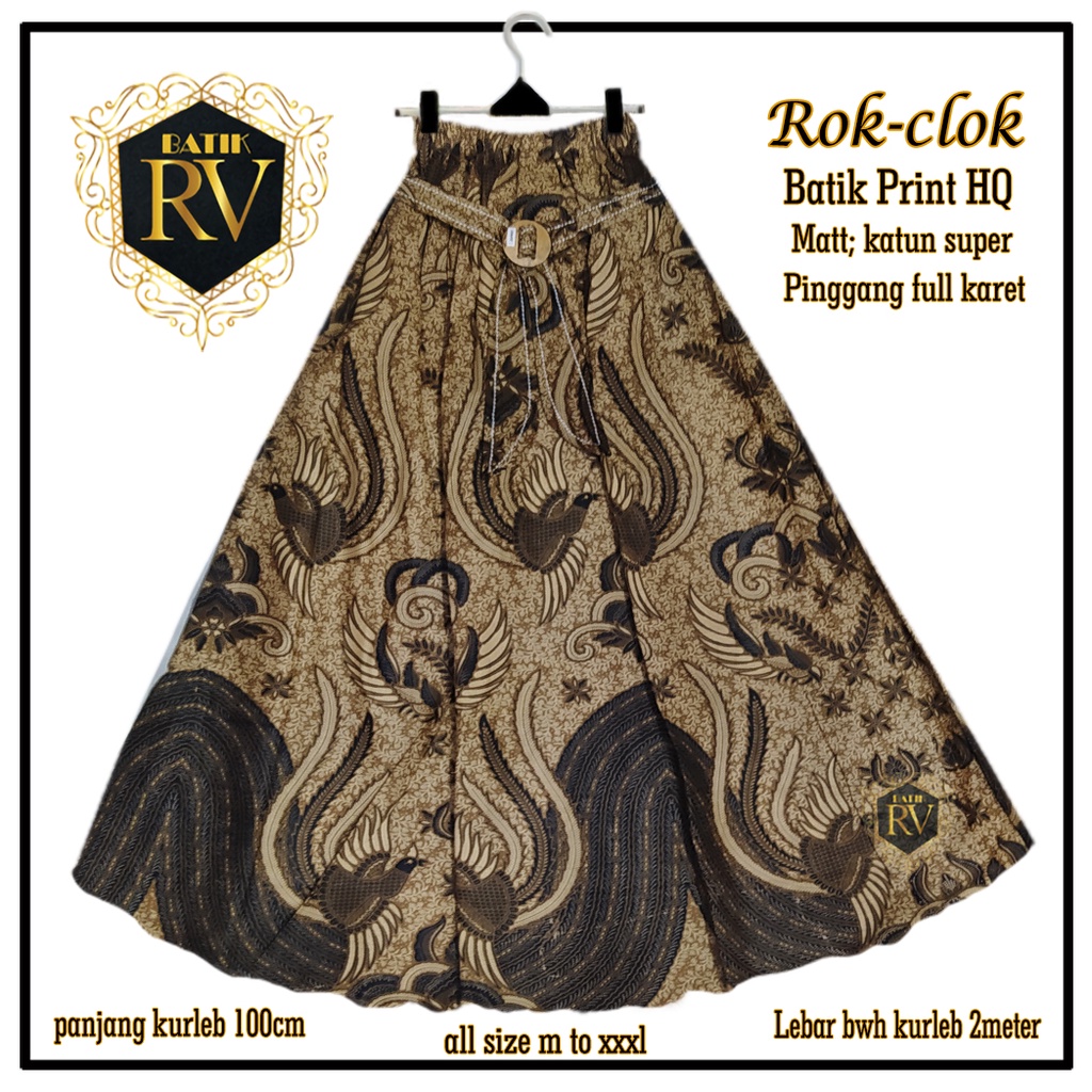 BAWAHAN ROK BATIK TERBARU Rokbatikterbaru Bahawanterlaris Roksoganbatik Rokklok Batikrok Bawahan Batik Klok payung Batikpayung Rokpayung Rok Batikasli-motif3