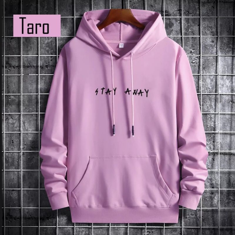 Sweater Hoodie Stay Away Simple Kekinian l Hoodie Distro Pria &amp; Wanita