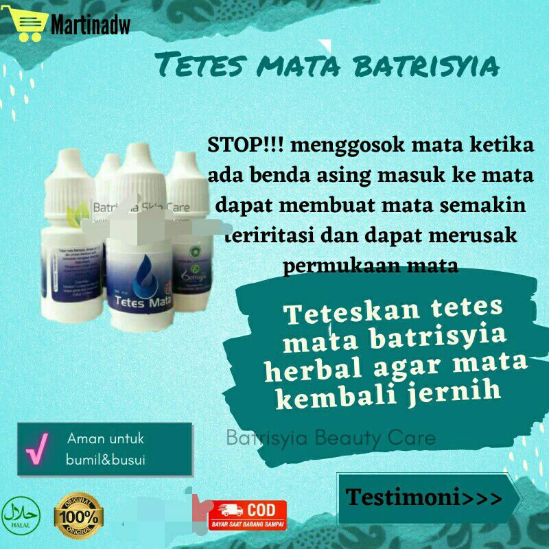 Obat tetes mata minus plus katarak batrisyia herbal 10ml