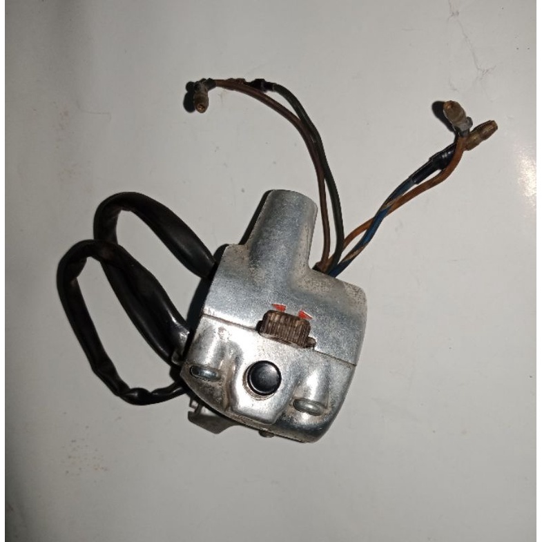 holder saklar kanan yamaha v80e v75e v80 v75 v80 elektrik dobel starter original