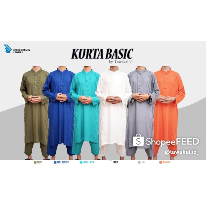 GAMIS / JUBAH / KOKO / KURTA PAKISTAN / LENGAN PANJANG / BAJU CELANA / TAWAKAL ID