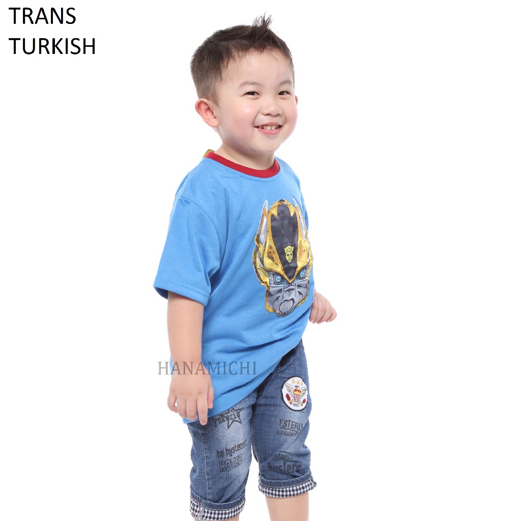 Hanamichi Kaos LED Anak Laki Laki Lengan Pendek 2