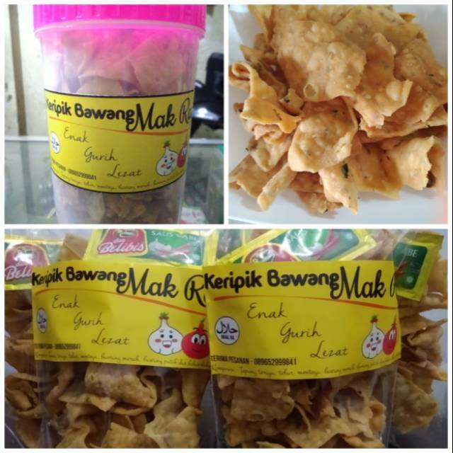 

kripik bawang mak rani non standing pouch