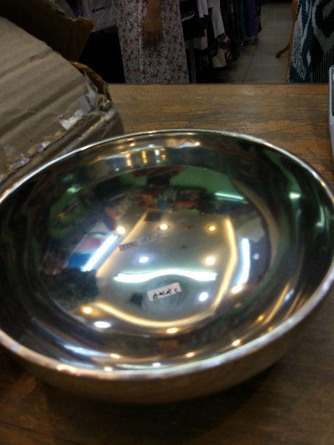 Mangkuk Stainless 2 Lapis /mangkok Anti Panas/ China Bowl 18cm