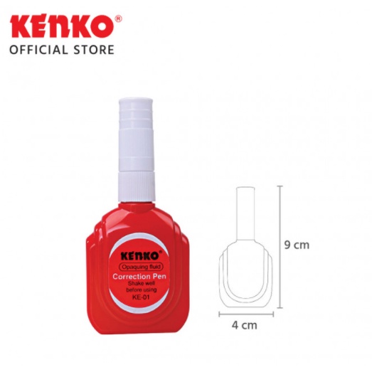 

Tip X Botol Kenko / Correction Pen KE 01 Kenko - Plastik Tip