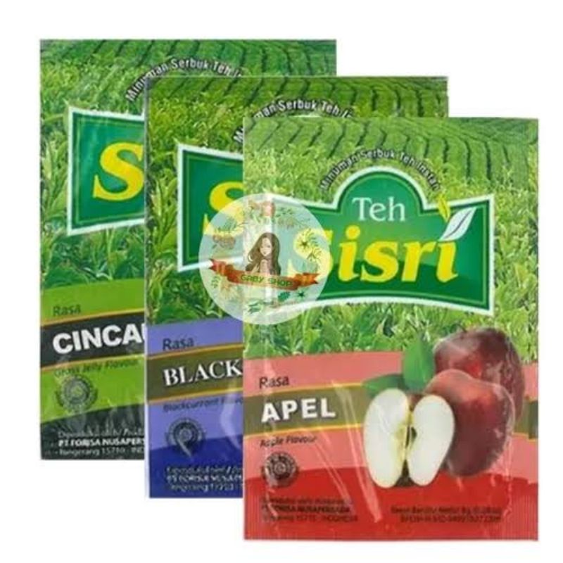 

Teh Sisri 1 renceng isi 10 All Varian rasa