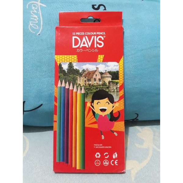 

PENSIL WARNA DAVIS 12 WARNA | PINSIL WARNA DAVIS 12 PCS