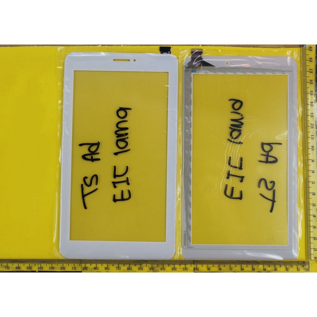 LAYAR SENTUH TOUCHSCREEN TS ADVAN TAB E1C LAMA PUTIH  = E1C+/E1C PRO/E1C PRO NEW 8GB/T1Q/ADVAN X7 S9