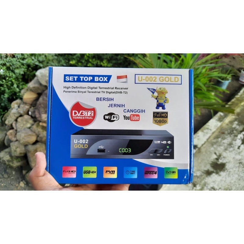 UBISHENG Smart Digital STB Smart TV Box Receiver 1080P DVB-T2 - U-002 tuner digital receiver digital