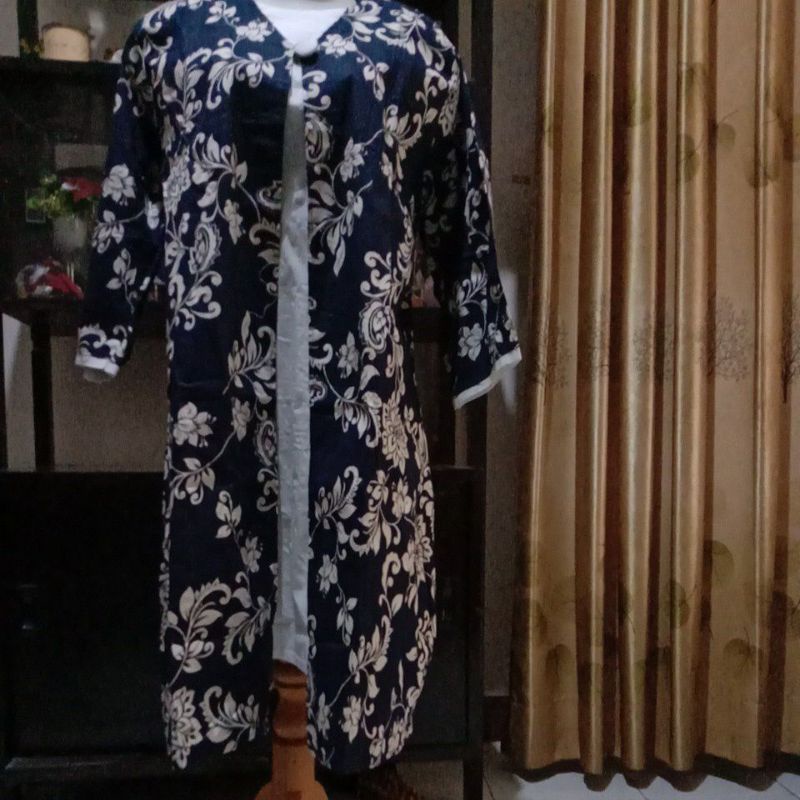 Dress / Gaun Pesta Batik Premium Wanita Jumbo