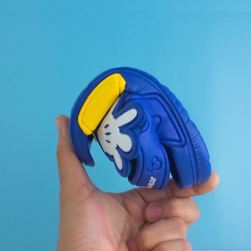 (Kiddiwear) Sandal  gunung anak / Sandal Ringan anak  Casual Import Usia 1-5 Tahun MIC BIRU