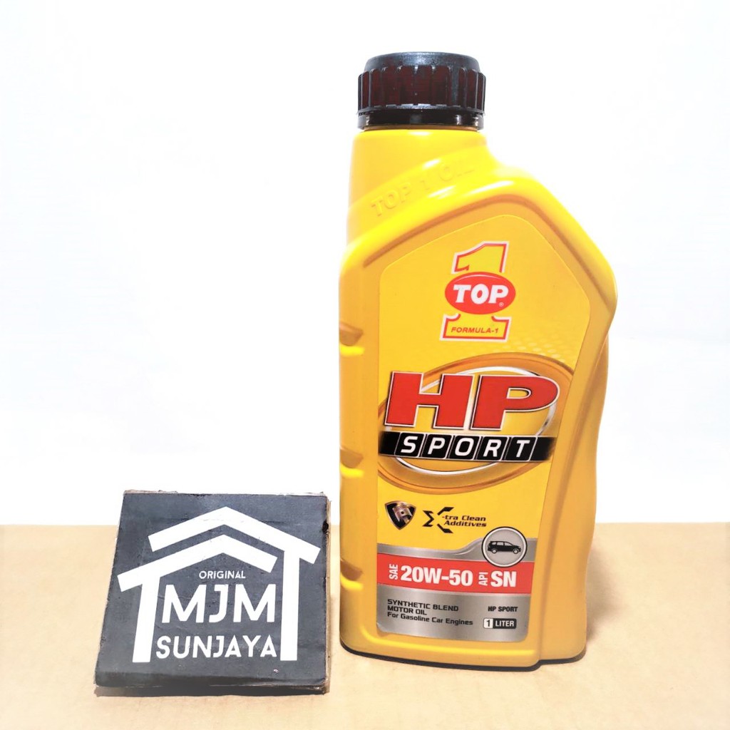 Oli Mobil TOP 1 ONE SMO HP SPORT sae 20W-50 API SN 1 Liter Extra Clean Additives