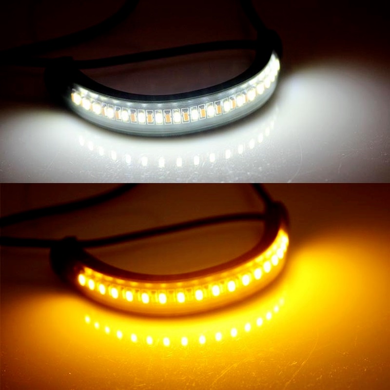 Lampu Strip LED Universal Untuk Stop Lamp / Sein / Plat Nomor Mobil / Motor