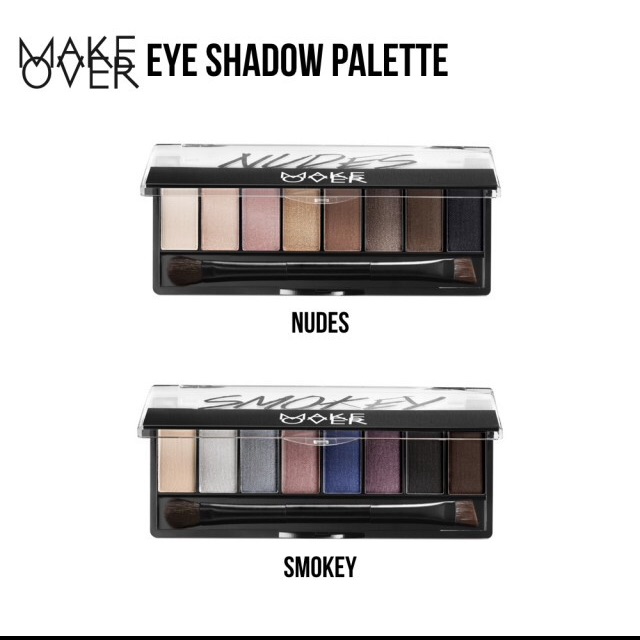 MAKE OVER Eyeshadow Palette [ NUDES SMOKEY ]