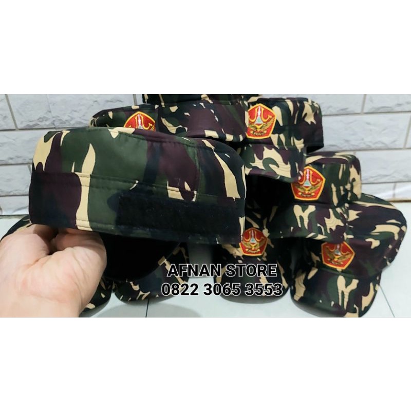 TOPI KOMANDO BAHAN KATUN TWILL