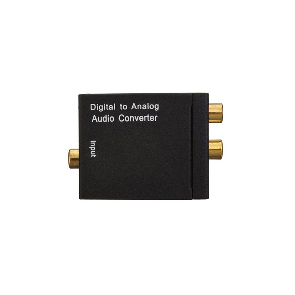 Toslink Digital to Analog Audio Converter Optik RCA Coaxial