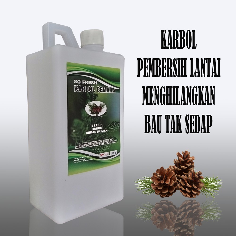 SO FRESH KARBOL PEMBERSIH LANTAI 1 LITER