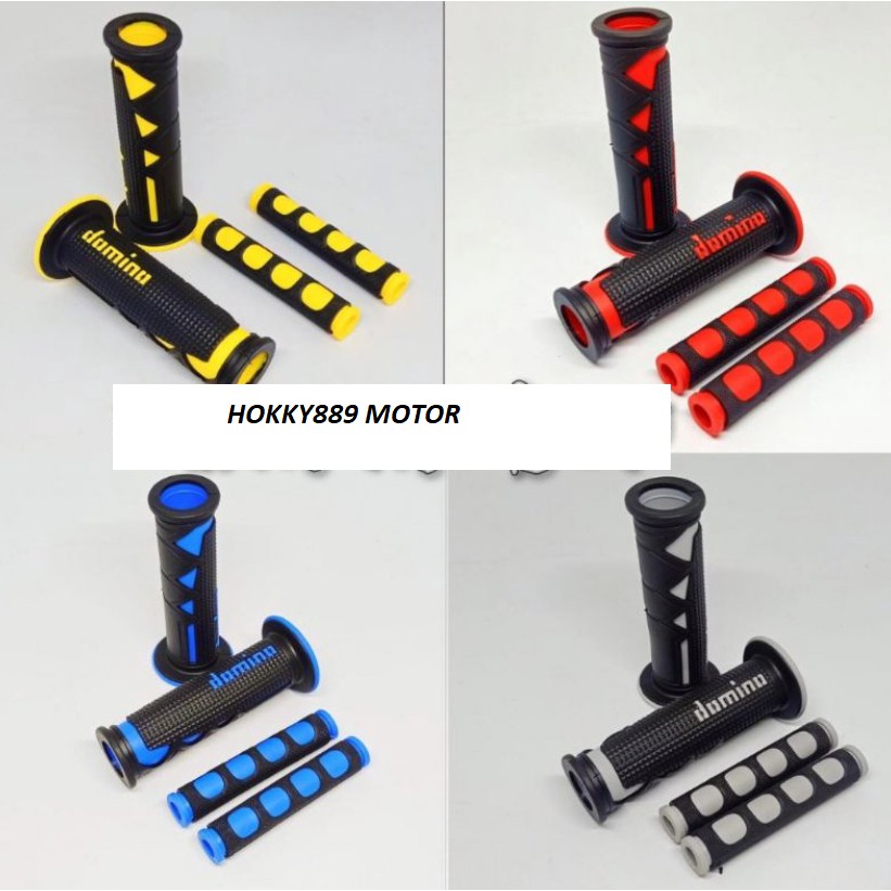 [Paket 2in1] Hangrip Domino Shack Motor Variasi Free Karet Handle Rem Universal