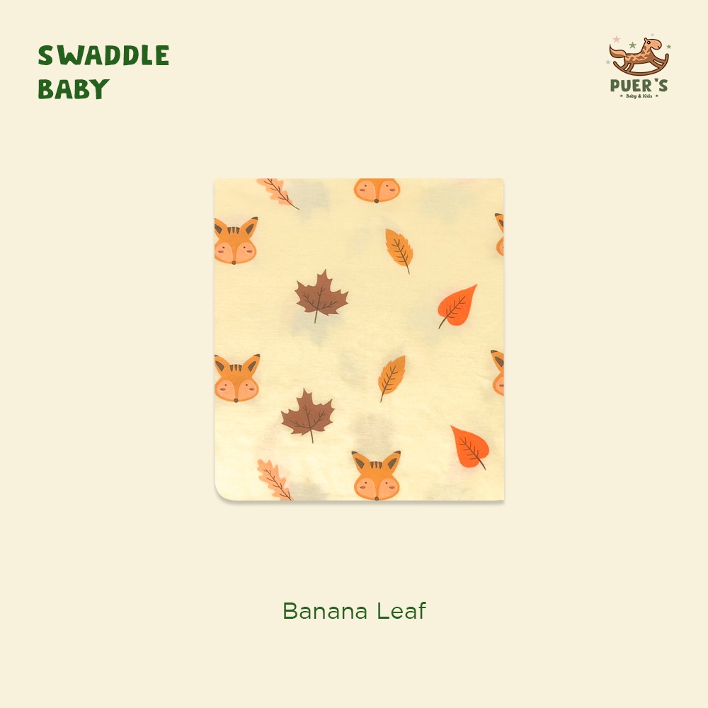 BEDONG BAYI (SWADDLE BABY) PUER'S BANANA LEAF