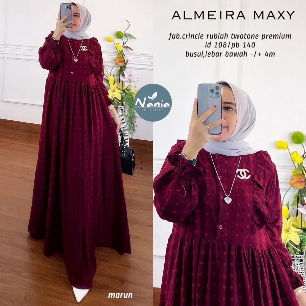 ALMEIRA MAXI DRESS ORIGINAL NANIA