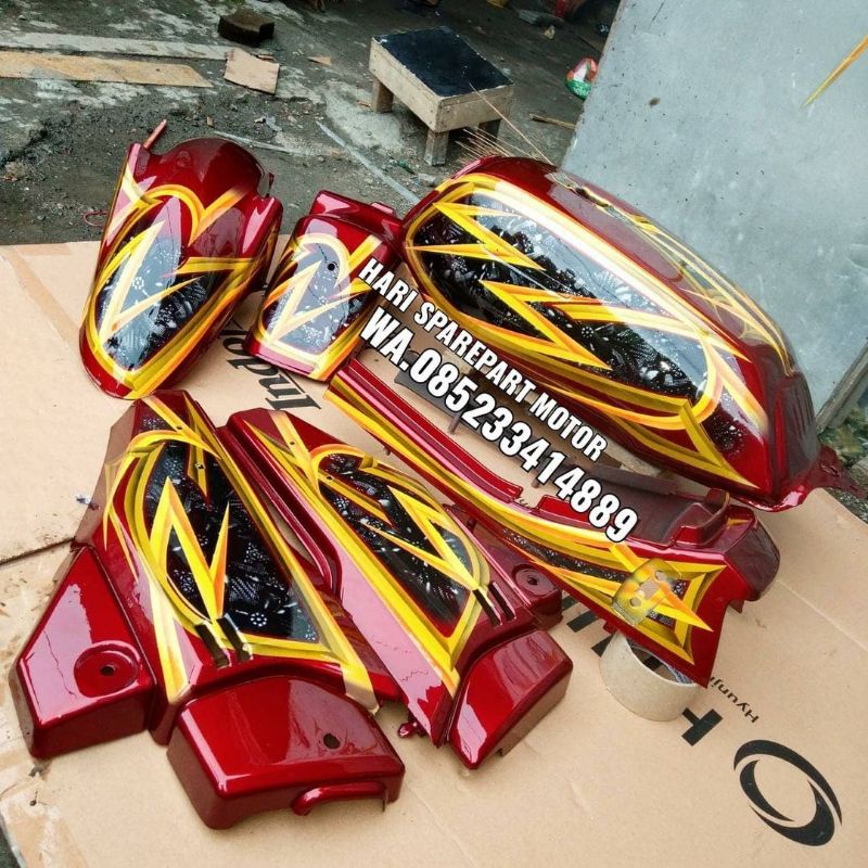 Tangki GL PRO/MAX Full Airbrush free resin dalam tangkinya