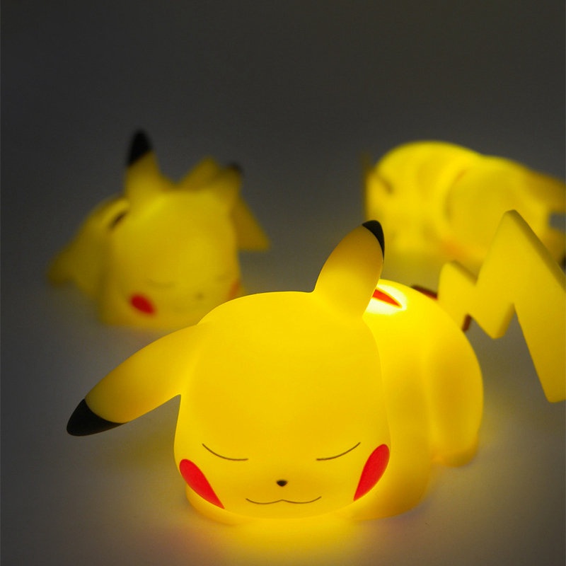 Lampu Tidur Bentuk Pokemon Pikachu Untuk Kamar Anak