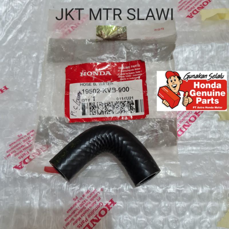 19502 KVB 900 selang radiator Hose B water vario 110 carbu asli honda