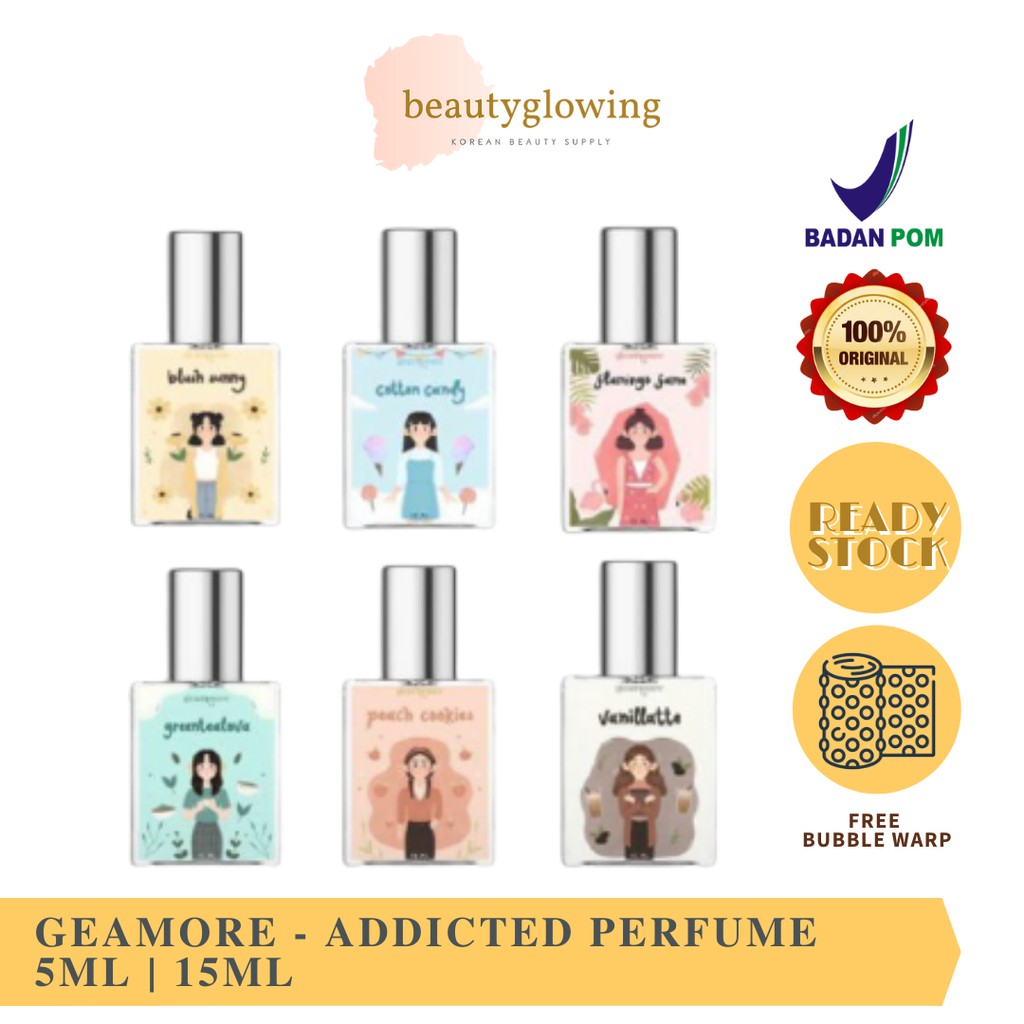 [BPOM] GEAMOORE ADDICTED PERFUME 15ML | 5ML