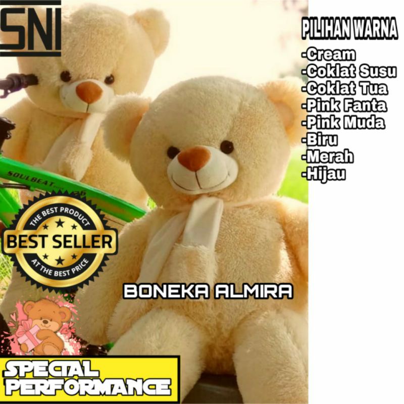 boneka beruang besar 1,2 meter premium