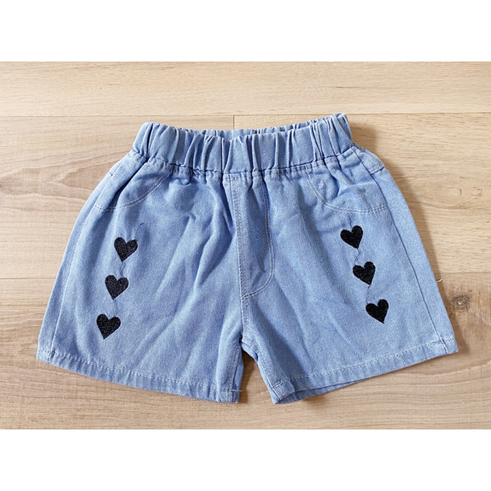 babyfit celana jeans pendek anak perempuan hotpants import wq-921r