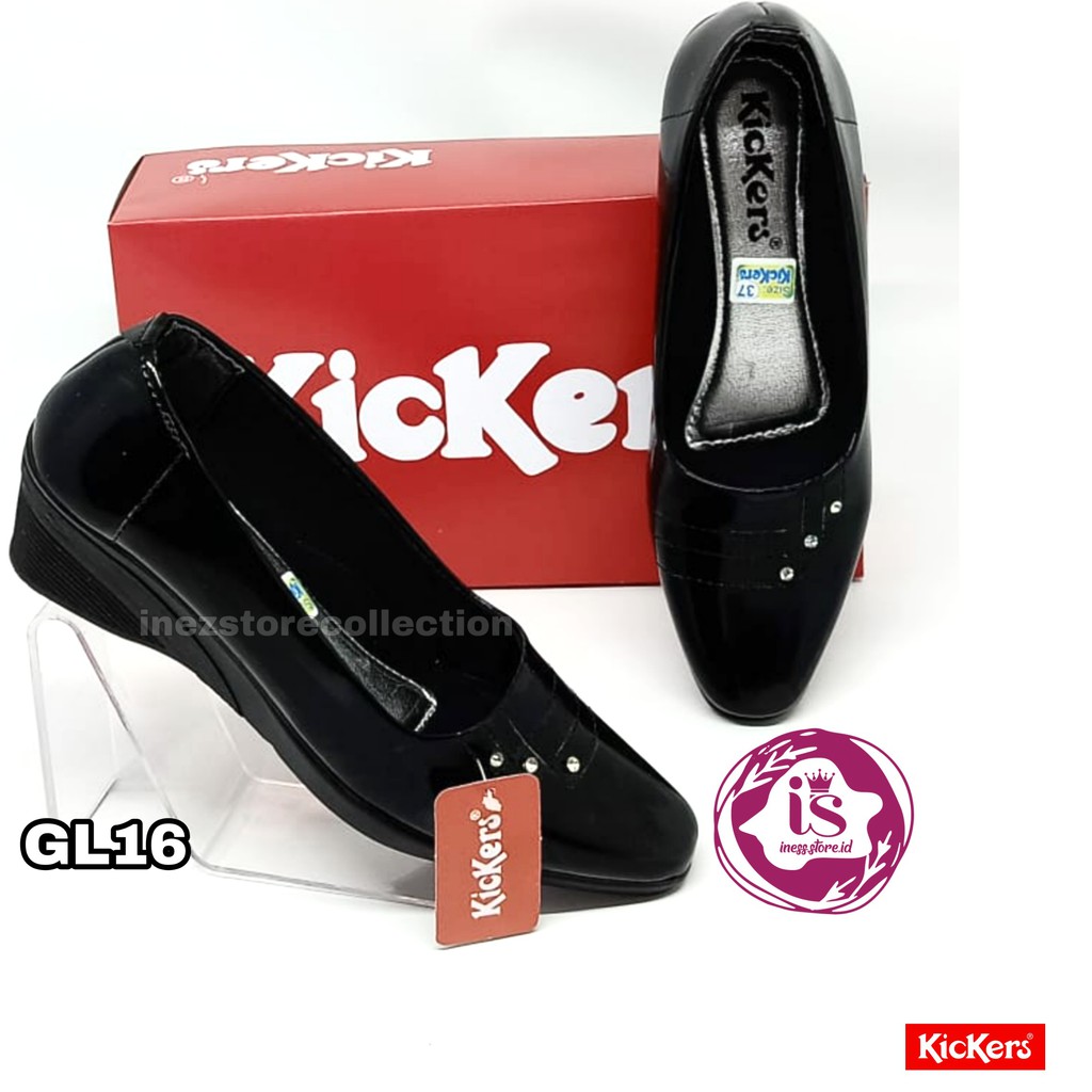 SEPATU FANTOFEL KERJA WANITA KICKERS KODE GL MURAH HARGA GROSIR