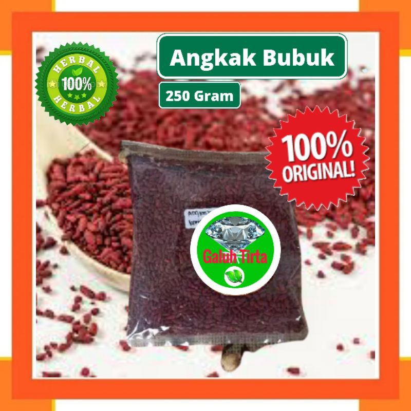 

ANGKAK BUBUK 250gr - Monascus purpureus - MURNI - JSR - REMPAH Herbal Sehat Alami