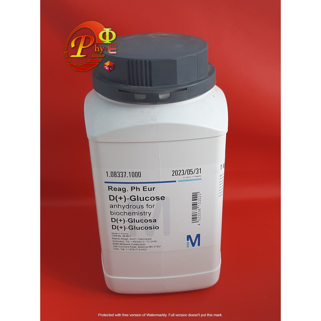 Glukosa / Glucose Anhydrous Merck / D(+)-Glucose Anhydrous / Dextrose Analis Per 5 gram