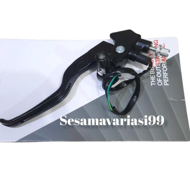 Barang Pilihan.. Brembo master rem kiri black model rcb handle kiri Ninja cb cbr vix vario fu beat d