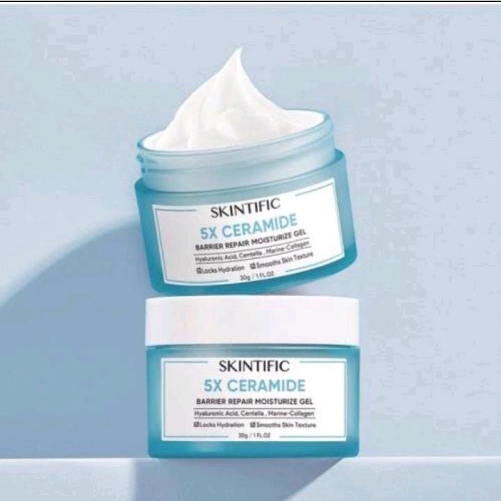 SKINTIFIC - 5X Ceramide Barrier Repair Moisturize Gel Moisturizer 30G 【BPOM】