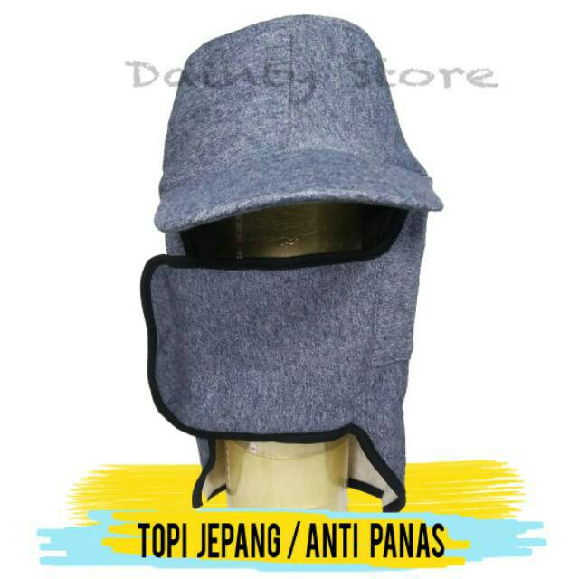 Jual Topi Jepang Masker Samping Topi Mancing Topi Outdoor Anti