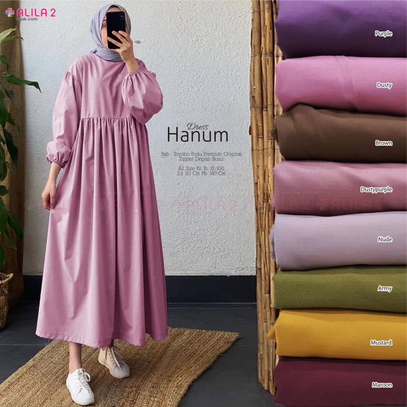 HANUM DRESS - TOYOBO FODU PREMIUM ORIGINAL