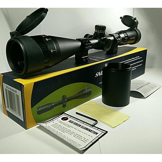 TELESCOPE SNIPER GOLD 4-16x50 AOE IR / SCOPE SNIPER GOLD / TELESKOP