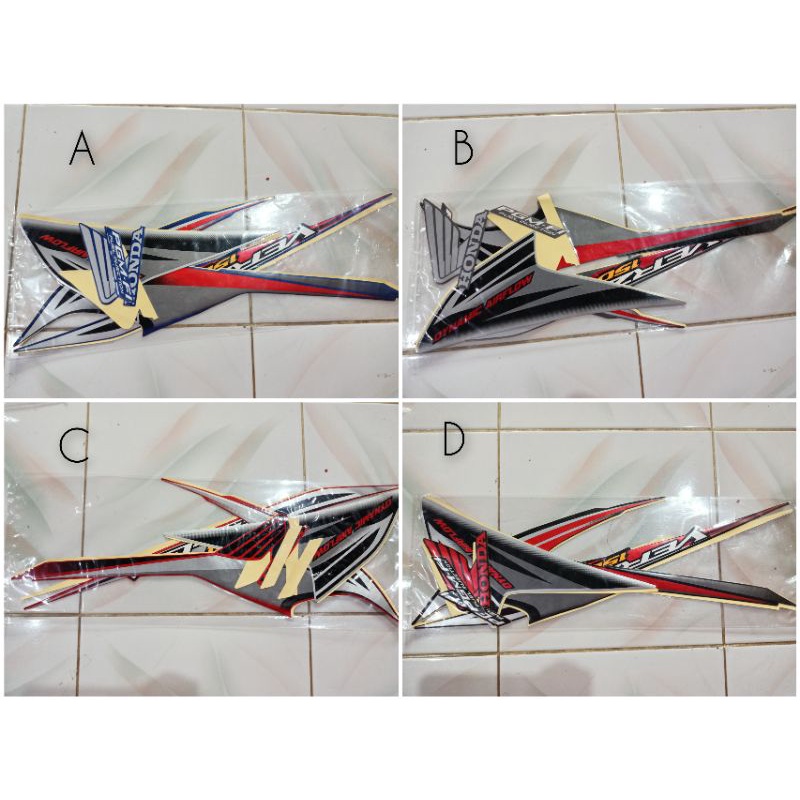Striping verza 2013 | sticker bodi motor verza 13