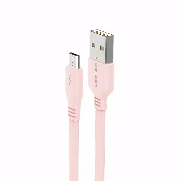 KABEL DATA LOGON MICRO USB 1M LO-CB21 Fast Charging Kabel Data LogON usb micro