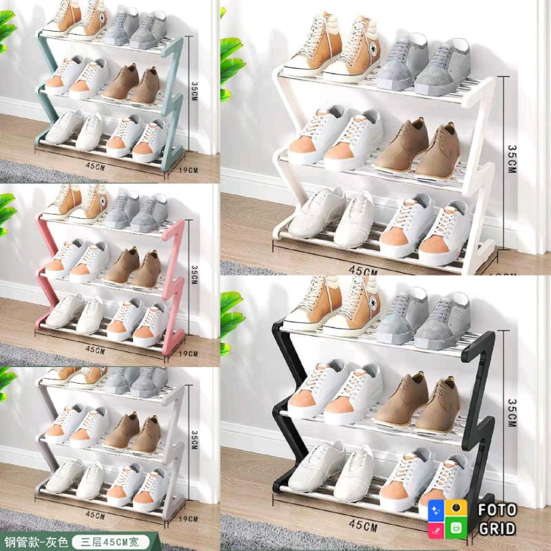 Z Shoes Rack / Rak Sepatu Model Z