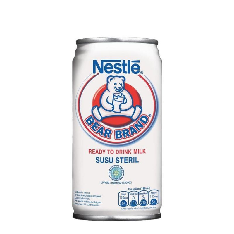 

susu bear brand 189 ml