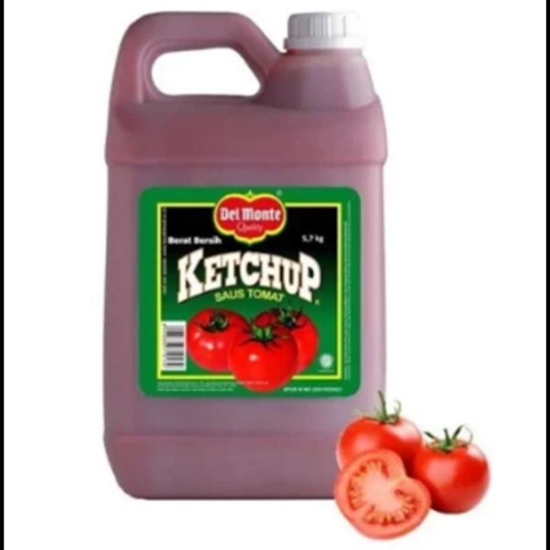 

DELMONTE SAUS TOMAT GALON 5.7KG, KHUSUS INSTANT KURIR