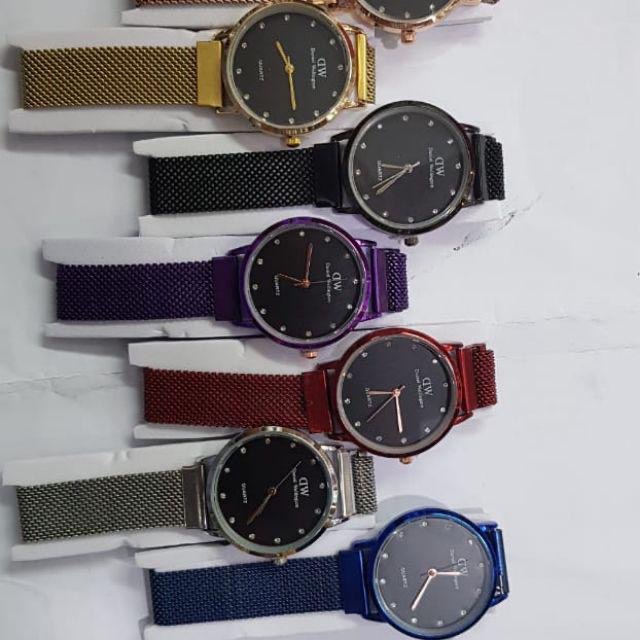 Jam Tangan Wanita Magnet Diamond Dww Terbaru