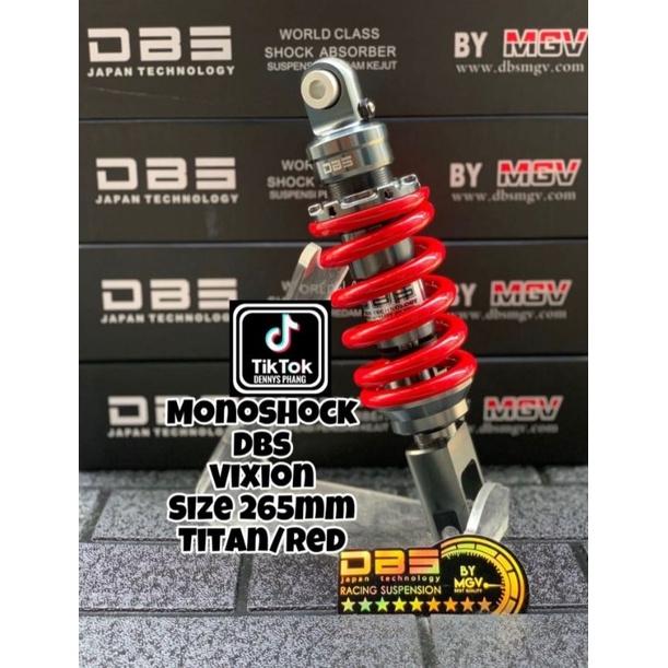 Shock MonoShock Shockbreaker / DBS Original Stelan. Vixion Old. New. NVL. NVA. R15 V2 V3