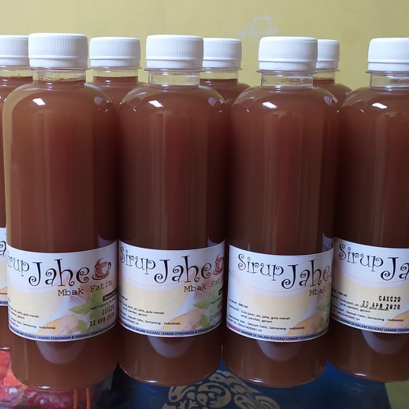 

Sirup Jahe 500ml (Kemasan Baru)