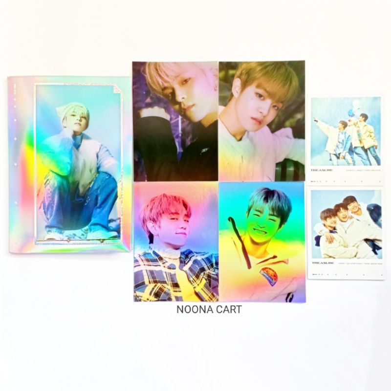 TREASURE Effect Asahi Jihoon Mashiho Junkyu Jaehyuk Yoshi Holo Postcard Polaroid File Holder