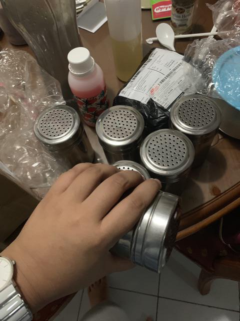 Homemaster Tempat Bumbu Lada/garam/merica Stainless Single Use Large Tbs41003l
