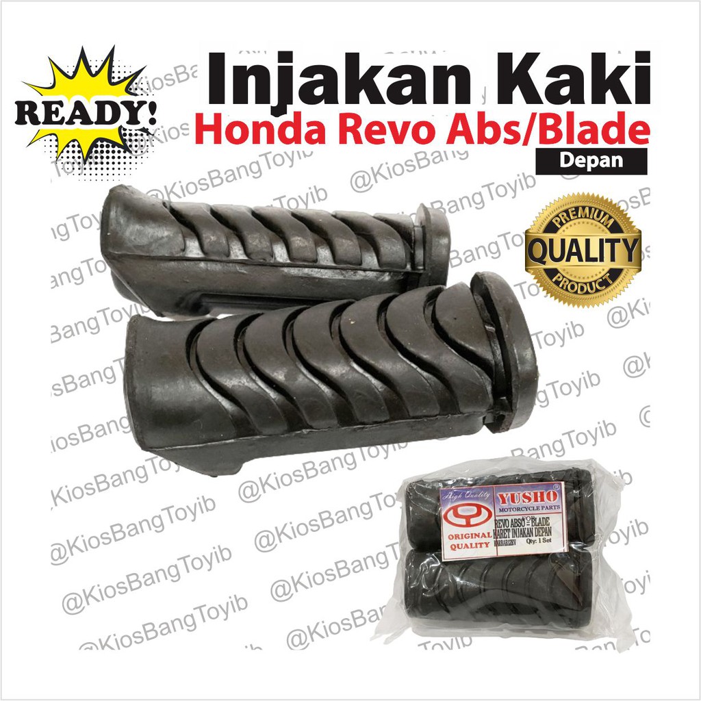 Karet Footstep Barstep Depan/Pijakan Kaki Depan Honda Revo Absolute Blade (YUSHO)